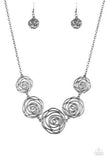 Paparazzi Rosy Rosette - Black - Veronica's Jewelry Paradise, LLC