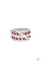 Paparazzi Elegant Effervescence - Red - Veronica's Jewelry Paradise, LLC