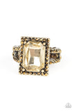 Paparazzi Utmost Prestige - Brass - Veronica's Jewelry Paradise, LLC