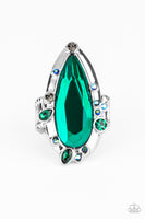 Paparazzi Sparkle Smitten- Green - Veronica's Jewelry Paradise, LLC