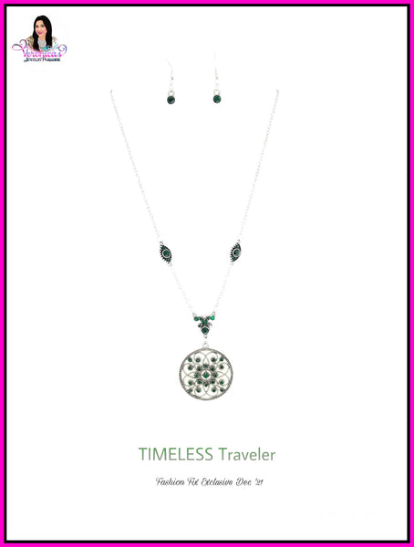 Paparazzi TIMELESS Traveler - Green - Veronica's Jewelry Paradise, LLC