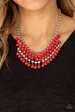 Paparazzi Jubilant Jingle - Red - Veronica's Jewelry Paradise, LLC