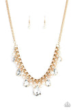 Paparazzi Knockout Queen - Gold - Veronica's Jewelry Paradise, LLC