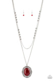 Paparazzi Endlessly Enchanted - Red - Veronica's Jewelry Paradise, LLC