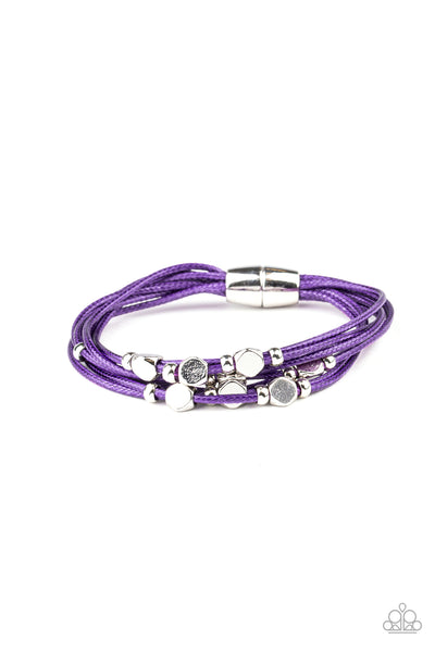 Paparazzi Cut The Cord Magnetic- Purple - Veronica's Jewelry Paradise, LLC