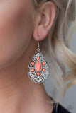PAPARAZZI MODERN GARDEN - ORANGE - Veronica's Jewelry Paradise, LLC