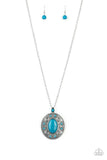 Paparazzi Sunset Sensation - Blue - Veronica's Jewelry Paradise, LLC
