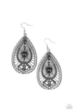 Paparazzi Just Dropping By - Black - Veronica's Jewelry Paradise, LLC