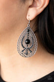 Paparazzi Just Dropping By - Black - Veronica's Jewelry Paradise, LLC