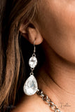 The Sarah - Paparazzi Zi Necklace Clear Teardrop - Veronica's Jewelry Paradise, LLC