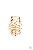 Paparazzi Sound Waves - Gold - Veronica's Jewelry Paradise, LLC