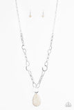 Paparazzi Recycled Refinement - White - Veronica's Jewelry Paradise, LLC