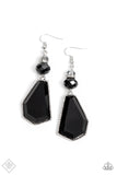 Paparazzi Defaced Dimension - Black - Veronica's Jewelry Paradise, LLC