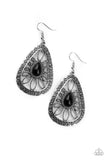 Paparazzi Floral Frill - Black - Veronica's Jewelry Paradise, LLC