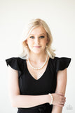 Paparazzi Radiantly Royal - White - Veronica's Jewelry Paradise, LLC