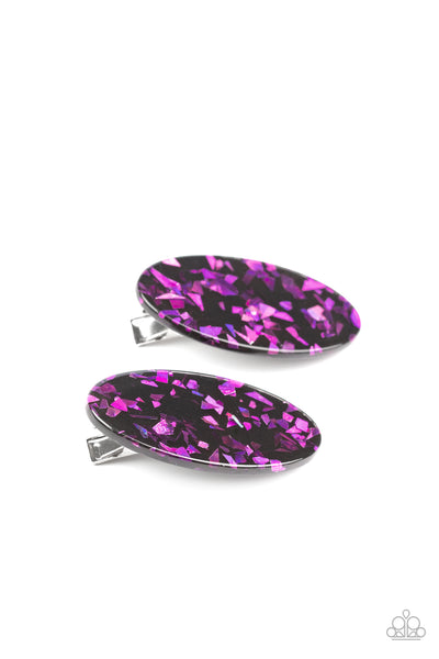 Paparazzi Get OVAL Yourself! Hair Clip - Veronica's Jewelry Paradise, LLC