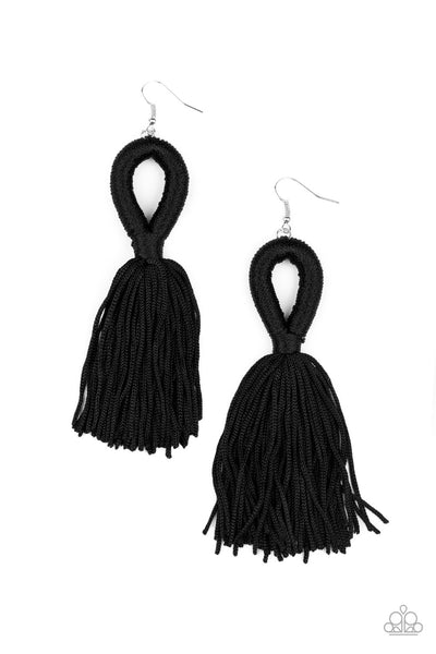 Paparazzi Tassels and Tiaras - Black - Veronica's Jewelry Paradise, LLC