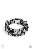 Paparazzi Dynamic Dazzle - Black - Veronica's Jewelry Paradise, LLC