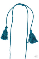 Paparazzi Between You and MACRAME - Blue - Veronica's Jewelry Paradise, LLC