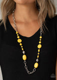 Paparazzi When I GLOW Up - Yellow - Veronica's Jewelry Paradise, LLC