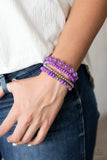 Paparazzi Layered Luster - Purple - Veronica's Jewelry Paradise, LLC