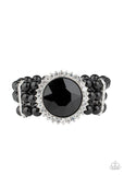 Paparazzi Speechless Sparkle - Black - Veronica's Jewelry Paradise, LLC