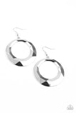 Paparazzi Fiercely Faceted - Silver - Veronica's Jewelry Paradise, LLC