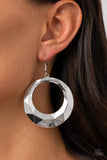 Paparazzi Fiercely Faceted - Silver - Veronica's Jewelry Paradise, LLC