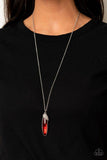 Paparazzi Spontaneous Sparkle- Red - Veronica's Jewelry Paradise, LLC