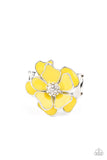 Paparazzi Hibiscus Holiday - Yellow - Veronica's Jewelry Paradise, LLC
