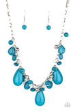 Paparazzi Seaside Solstice - Blue - Veronica's Jewelry Paradise, LLC