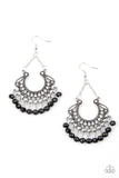 Paparazzi GLOW Down In Flames - Black - Veronica's Jewelry Paradise, LLC