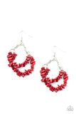Paparazzi Rainbow Rock Gardens - Red - Veronica's Jewelry Paradise, LLC