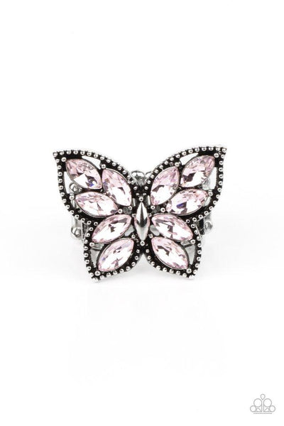 Paparazzi Fluttering Fashionista - Pink - Veronica's Jewelry Paradise, LLC