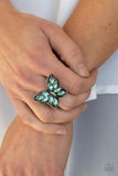 Paparazzi Fluttering Fashionista - Blue - Veronica's Jewelry Paradise, LLC
