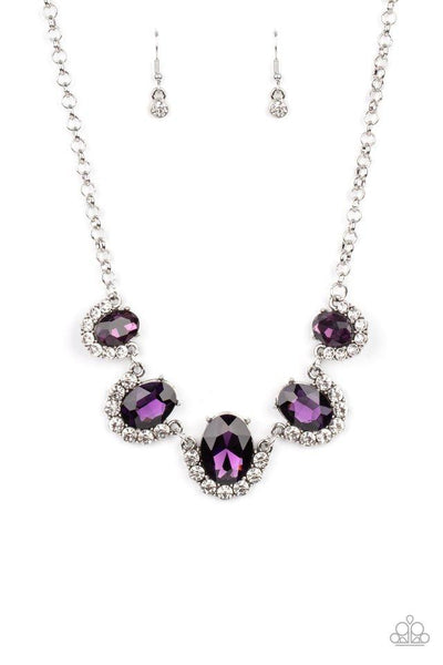 Paparazzi The Queen Demands It - Purple - Veronica's Jewelry Paradise, LLC