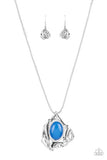 Paparazzi Amazon Amulet - Blue - Veronica's Jewelry Paradise, LLC