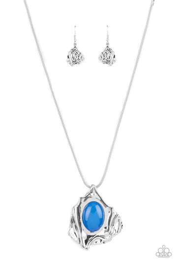 Paparazzi Amazon Amulet - Blue - Veronica's Jewelry Paradise, LLC