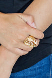 Paparazzi Clear The SWAY - Gold - Veronica's Jewelry Paradise, LLC