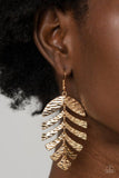 Paparazzi Palm Lagoon - Gold - Veronica's Jewelry Paradise, LLC