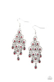 Paparazzi Chandelier Cameo - Red - Veronica's Jewelry Paradise, LLC