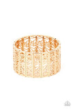 Paparazzi Ornate Orchards - Gold - Veronica's Jewelry Paradise, LLC