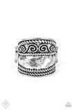 Paparazzi Texture Tantrum - Silver - Veronica's Jewelry Paradise, LLC