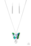 Paparazzi The Social Butterfly Effect - Blue Lanyard - Veronica's Jewelry Paradise, LLC