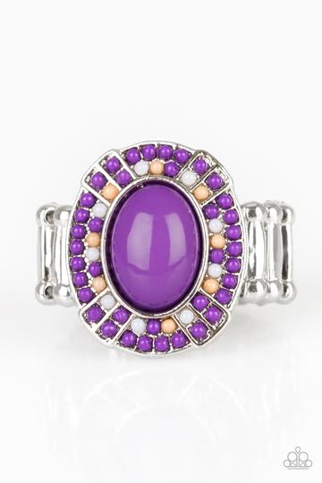 Paparazzi Colorfully Rustic- Purple - Veronica's Jewelry Paradise, LLC