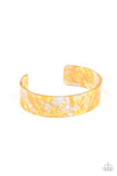 Paparazzi Glaze Daze - Yellow - Veronica's Jewelry Paradise, LLC