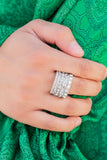Paparazzi Exclusive Elegance - White - Veronica's Jewelry Paradise, LLC