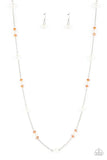 Paparazzi Keep Your Eye on the BALLROOM - Orange - Veronica's Jewelry Paradise, LLC