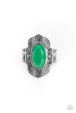 Paparazzi Taj Mahal Trendsetter - Green - Veronica's Jewelry Paradise, LLC
