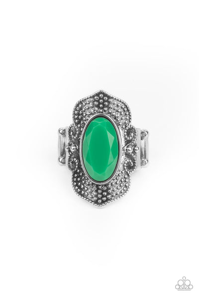 Paparazzi Taj Mahal Trendsetter - Green - Veronica's Jewelry Paradise, LLC